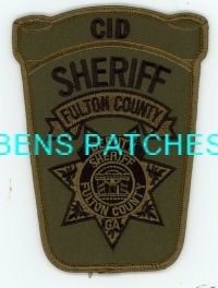 GEORGIA,A,FULTON COUNTY SHERIFF CID SUBDUED 1